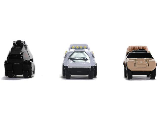 'G. I. Joe' 3 piece Set 'Nano Hollywood Rides' Diecast Models by Jada