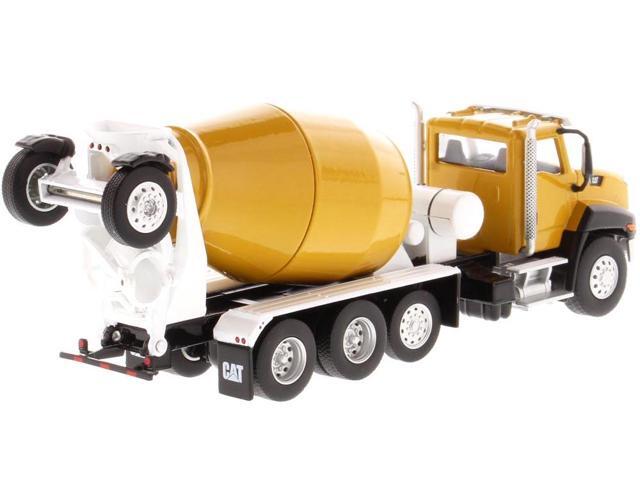 CAT Caterpillar CT660 Day Cab Tractor w/McNeilus Bridgemaster Concrete Mixer 'Play & Collect!' 1/64 Model by Diecast Masters