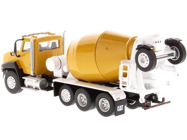 CAT Caterpillar CT660 Day Cab Tractor w/McNeilus Bridgemaster Concrete Mixer 'Play & Collect!' 1/64 Model by Diecast Masters