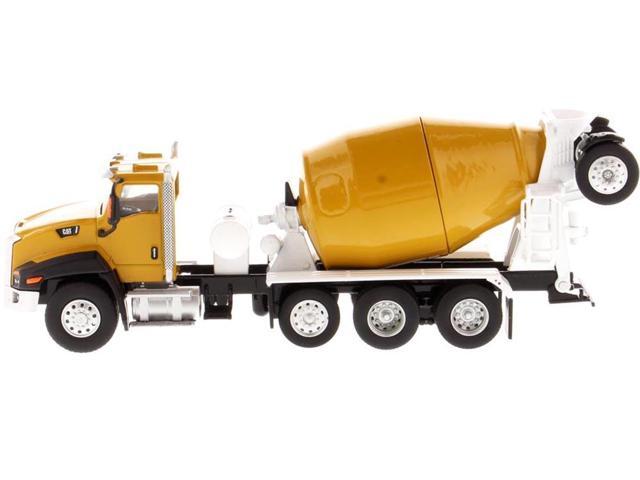 CAT Caterpillar CT660 Day Cab Tractor w/McNeilus Bridgemaster Concrete Mixer 'Play & Collect!' 1/64 Model by Diecast Masters