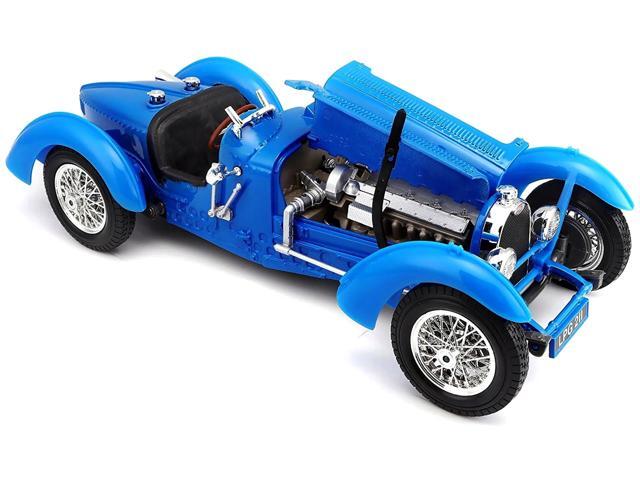 1934 Bugatti Type 59 Blue 1/18 Diecast Model Car by Bburago
