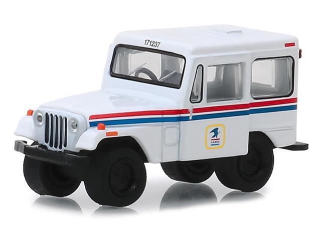 1971 Jeep DJ-5 White 'United States Postal Service' (USPS) 'Hobby Exclusive' 1/64 Diecast Model Car by Greenlight