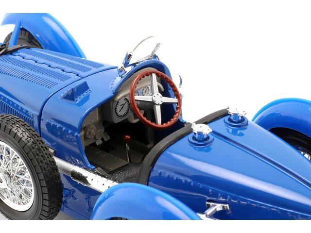 1934 Bugatti Type 59 Blue 1/18 Diecast Model Car by Bburago