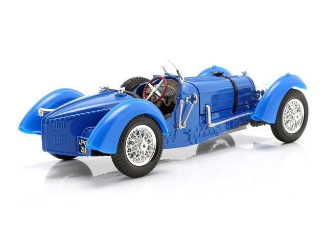 1934 Bugatti Type 59 Blue 1/18 Diecast Model Car by Bburago