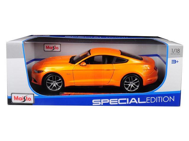 2015 Ford Mustang GT 5.0 Orange Metallic 'Special Edition' 1/18 Diecast Model Car by Maisto