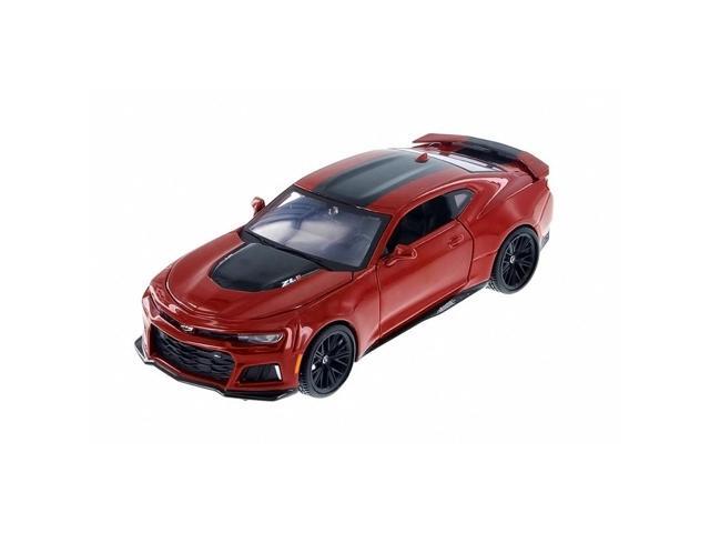 2017 Chevrolet Camaro ZL1 Burgundy 1/24 Diecast Car Model by Motormax