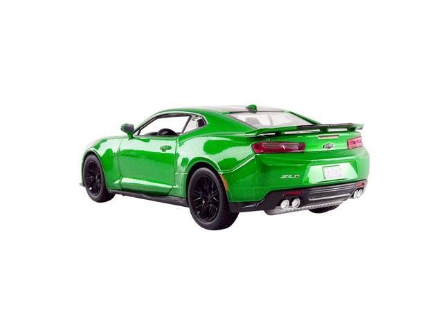 2017 Chevrolet Camaro ZL1 Metallic Green 1/24 Diecast Car Model by Motormax