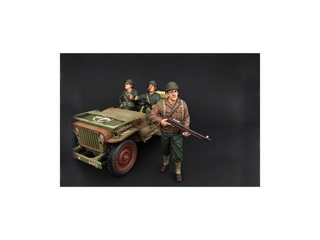 US Army WWII Figure II For 1:18 Scale Models by American Diorama