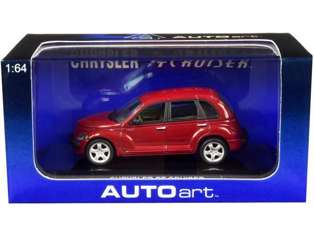 2001 Chrysler PT Cruiser Dark Red Metallic 1/64 Model Car by Autoart