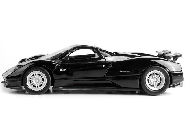 Pagani Zonda C12 Black 1/24 Diecast Car Model by Motormax