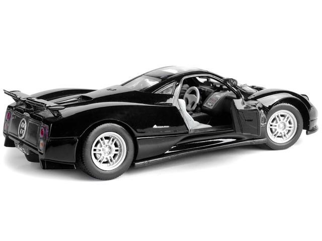 Pagani Zonda C12 Black 1/24 Diecast Car Model by Motormax