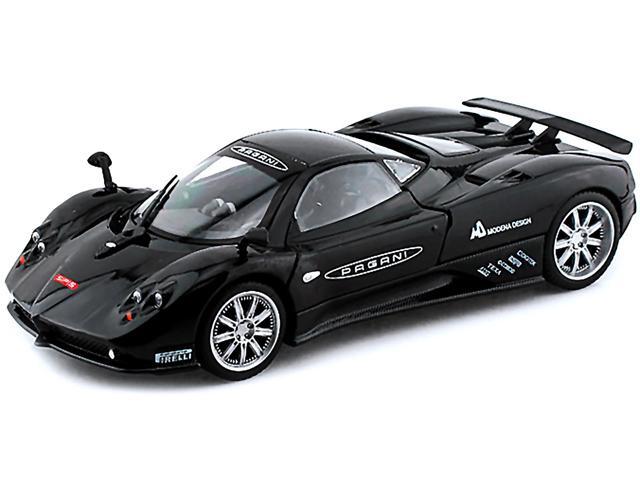 Pagani Zonda F Nurburgring Black 1/24 Diecast Car Model by Motormax