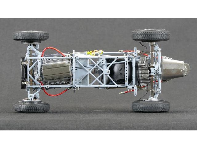 1954-1955 Lancia D50 Red 1/18 Diecast Model Car by CMC