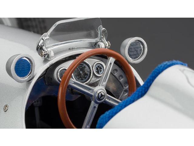 1938 Mercedes W 154 Silver 1/18 Diecast Car Model by CMC