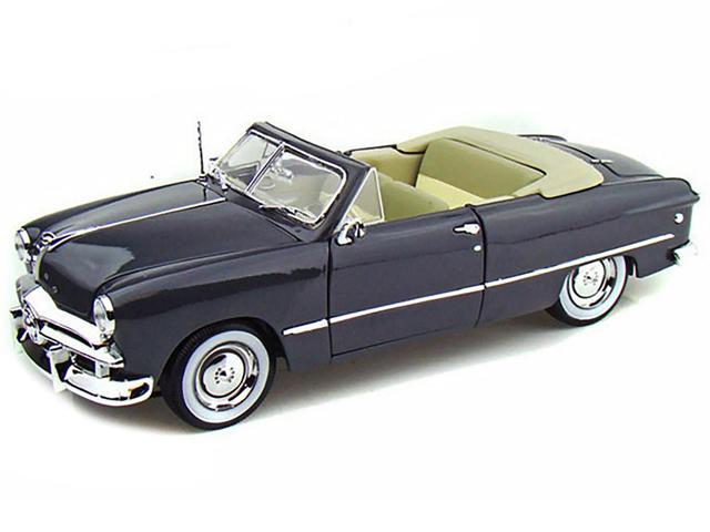 1949 Ford Convertible Gray 1/18 Diecast Model Car by Maisto