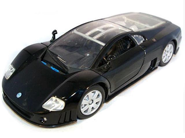 Volkswagen Nardo W12 Show Car Black 1/24 Diecast Model Car by Motormax