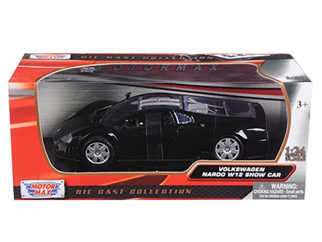 Volkswagen Nardo W12 Show Car Black 1/24 Diecast Model Car by Motormax