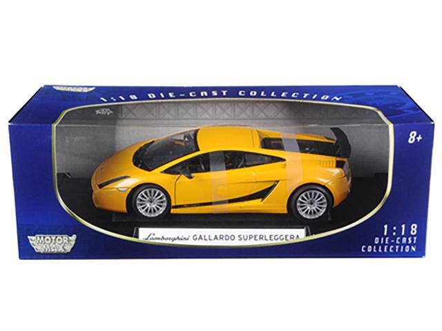 Lamborghini Gallardo Superleggera Orange 1/18 Diecast Model Car by Motormax
