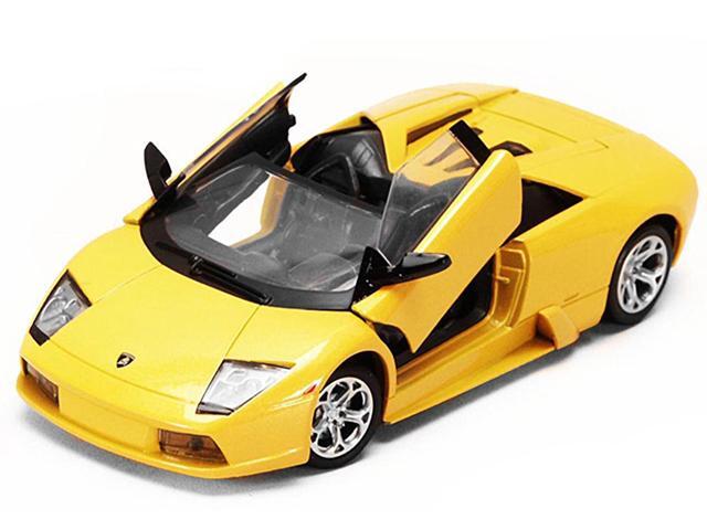 Lamborghini Murcielago Roadster Yellow Metallic 1/24 Diecast Model Car by Motormax