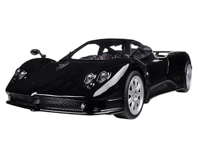 Pagani Zonda F Black 1/24 Diecast Car Model by Motormax