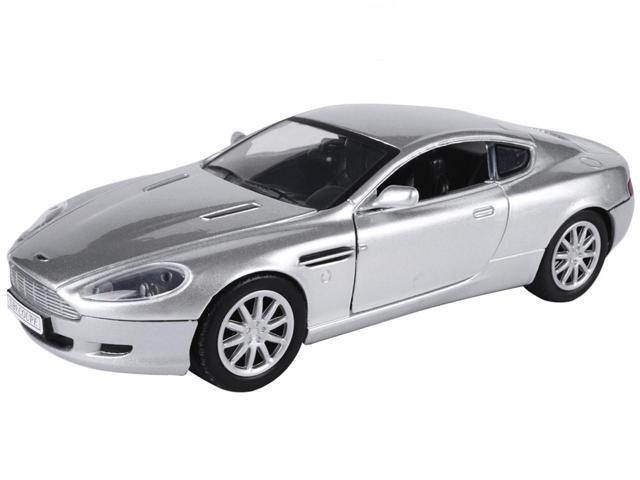 Aston Martin DB9 Coupe Silver Metallic 'Timeless Legends' 1/24 Diecast Model Car by Motormax