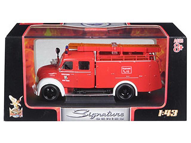 1961 Magirus Deutz Mercur TLF-16 Red/White 1/43 Diecast Model Car by Road Signature