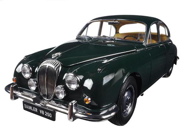 1967 Daimler V8-250 British Racing Green Left Hand Drive 1/18 Diecast Model Car by Paragon