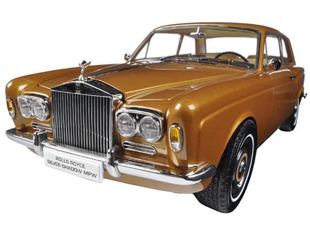 1968 Rolls Royce Silver Shadow Bronze 1/18 Diecast Model Car by Paragon