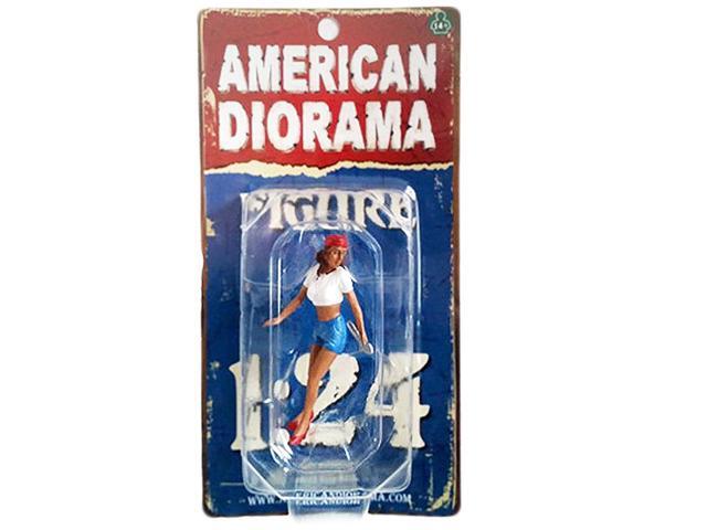 Lady Mechanic Katie Figurine for 1/24 Scale Models by American Diorama