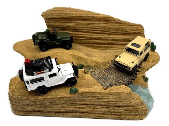 'Trail Challenge' Resin Diorama for 1/64 Scale Models by American Diorama
