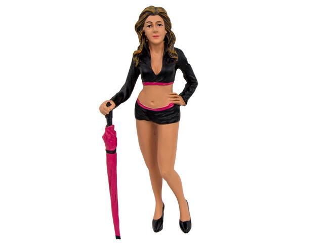 Umbrella Girl II Figure For 1:24 Scale Models by American Diorama