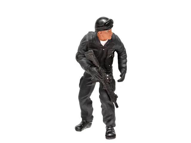 SWAT Team Rifleman Figure For 1:24 Scale Models by American Diorama