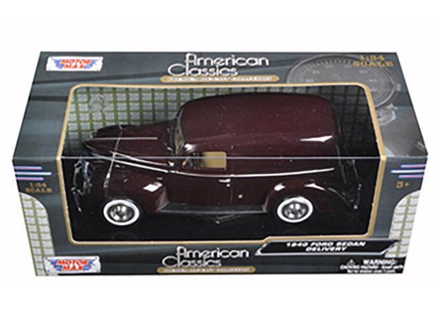 1940 Ford Sedan Delivery Brown 1/24 Diecast Model Car by Motormax