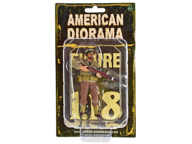 WWII Military Police Figure IV For 1:18 Scale Models by American Diorama