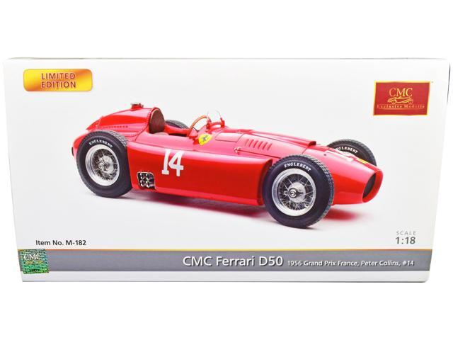 1956 Ferrari Lancia D50 #14 Peter Collins GP France Limited Edition to 1,500 pieces 1/18 Diecast Model by CMC