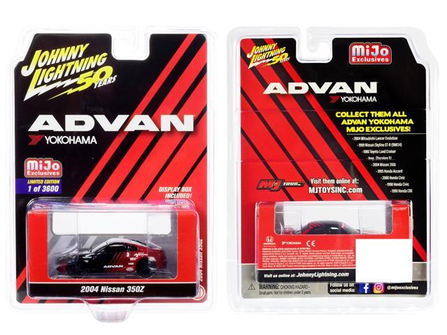 2004 Nissan 350Z ADVAN Yokohama 'Johnny Lightning 50th Anniversary' Limited Edition to 3600 pieces Worldwide 1/64 Diecast Model Car by Johnny...