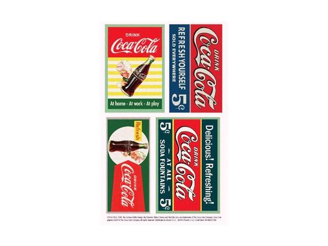 1940's Thru 1960's 'Coca-Cola' Building Signs Decals for 1/87 (HO) Scale Models by Classic Metal Works