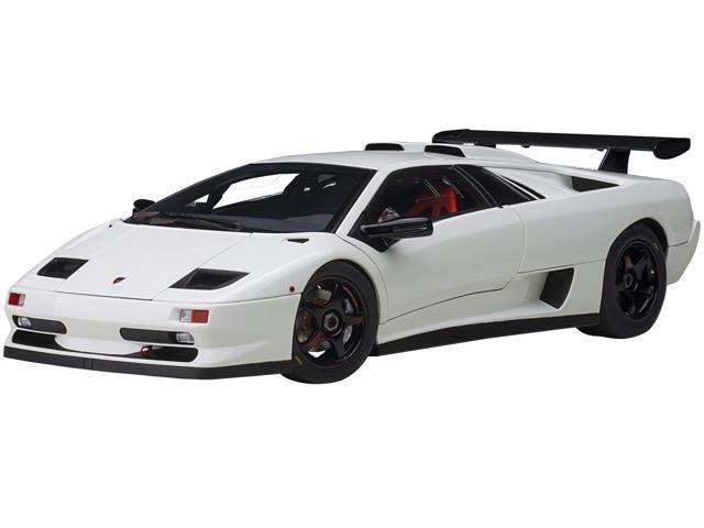 Lamborghini Diablo SV-R Impact White 1/18 Model Car by Autoart