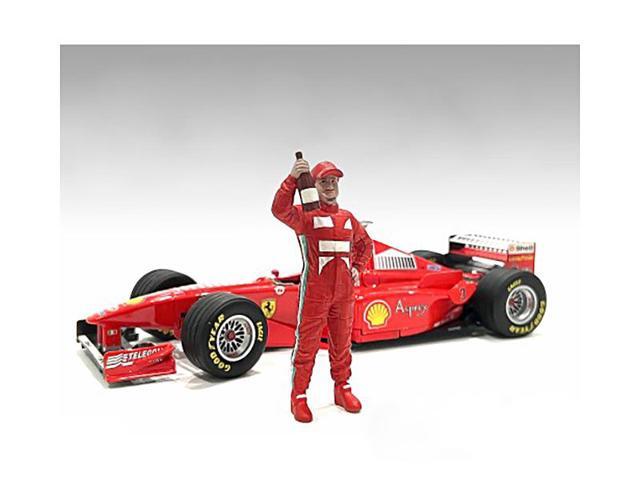 'Racing Legends' 2000's Set of 2 Diecast Figures for 1/43 Scale Models by American Diorama