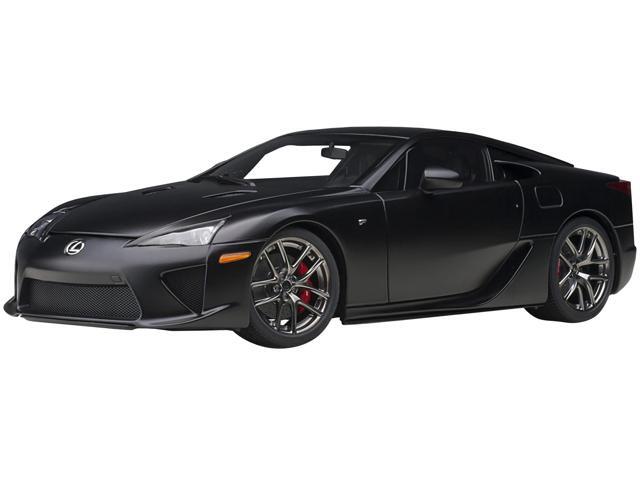Lexus LFA Matt Black 1/18 Model Car by Autoart