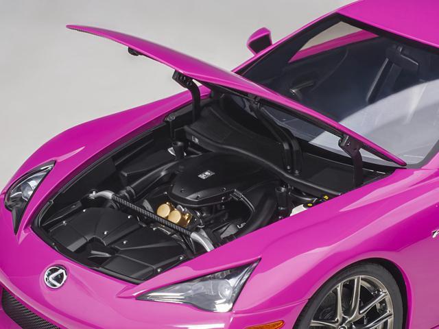 Lexus LFA Passionate Pink 1/18 Model Car by Autoart