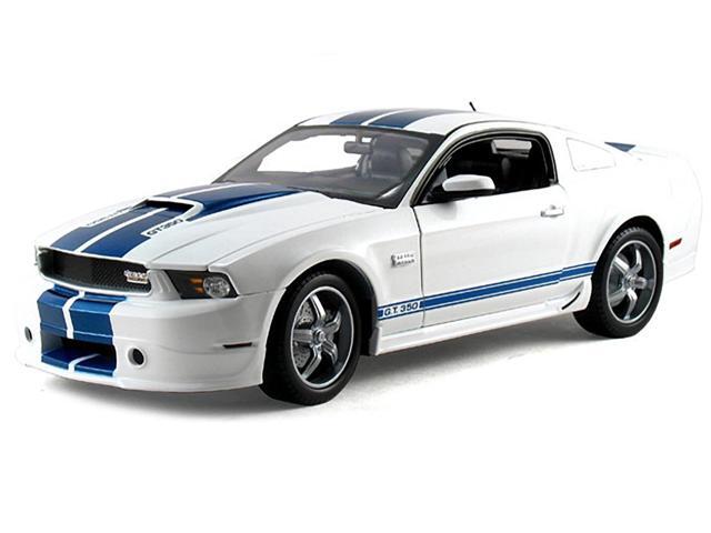 2011 Ford Shelby Mustang GT350 White 1/18 Diecast Model Car by Shelby Collectibles