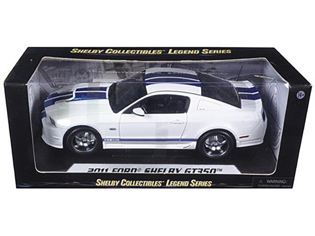 2011 Ford Shelby Mustang GT350 White 1/18 Diecast Model Car by Shelby Collectibles