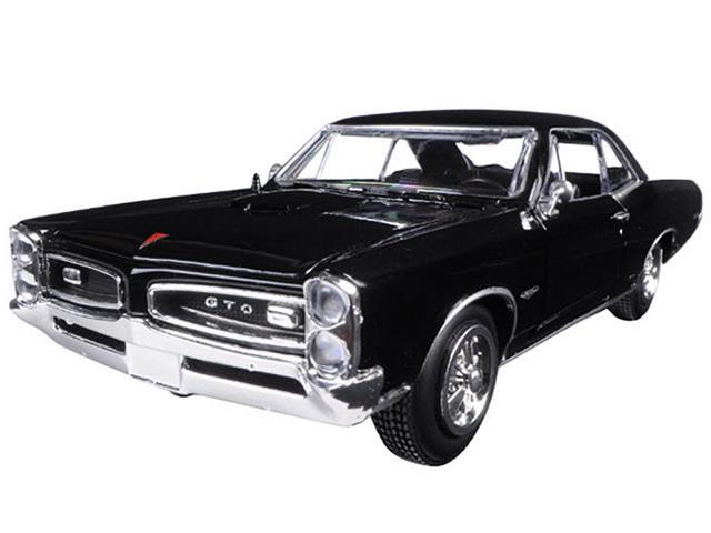 1966 Pontiac GTO Black 'Muscle Car Collection' 1/25 Diecast Model Car by New Ray