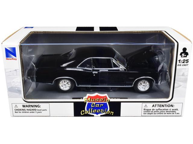 1966 Pontiac GTO Black 'Muscle Car Collection' 1/25 Diecast Model Car by New Ray