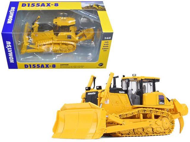 Komatsu D155AX-8 Sigmadozer with Ripper 1/64 Diecast Model Car by First Gear