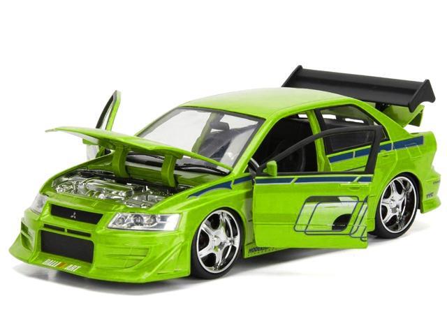 Brian's Mitsubishi Lancer Evolution VII 'The Fast and the Furious' Movie 1/24 Diecast Model Car by Jada