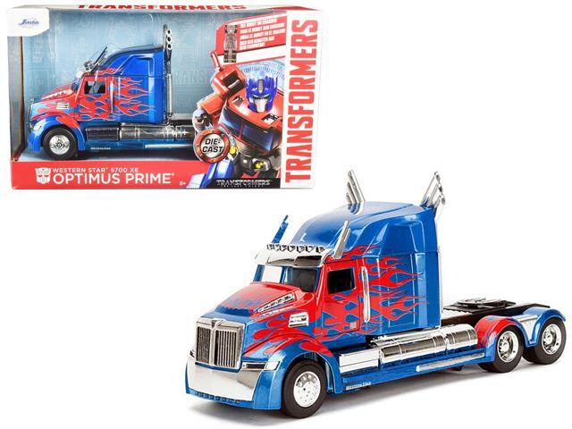 Western Star 5700 XE Phantom Optimus Prime 'Transformers' Movie 1/24 Diecast Model Car by Jada