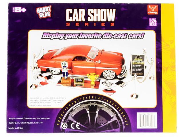 'Car Show Trophy Winner' Accessories Set for 1/24 Model Cars by Phoenix Toys