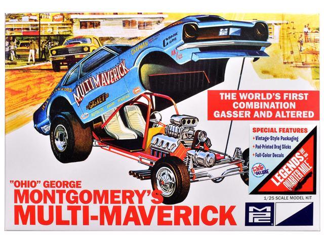 Skill 2 Model Kit 'Ohio' George Montgomery's Multi Maverick Funny Car 1/25 Scale Plastic Model by MPC